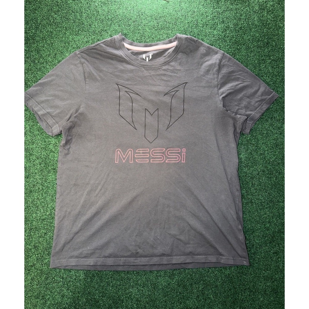 Messi Collection Gray T-Shirt Mens Size L